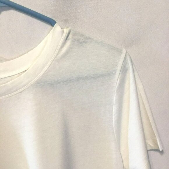 Old Navy Group 3 Vintage Tees Short Sleeve Cotton Crew Neck White Women's Sz XL - Picture 3 of 8